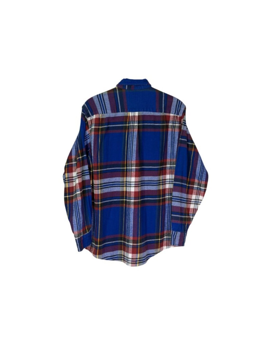 Vintage 90s Eddie Bauer Adirondack Plaid Flannel Shirt Men's Size Large 16-16.5 - Picture 2 of 7